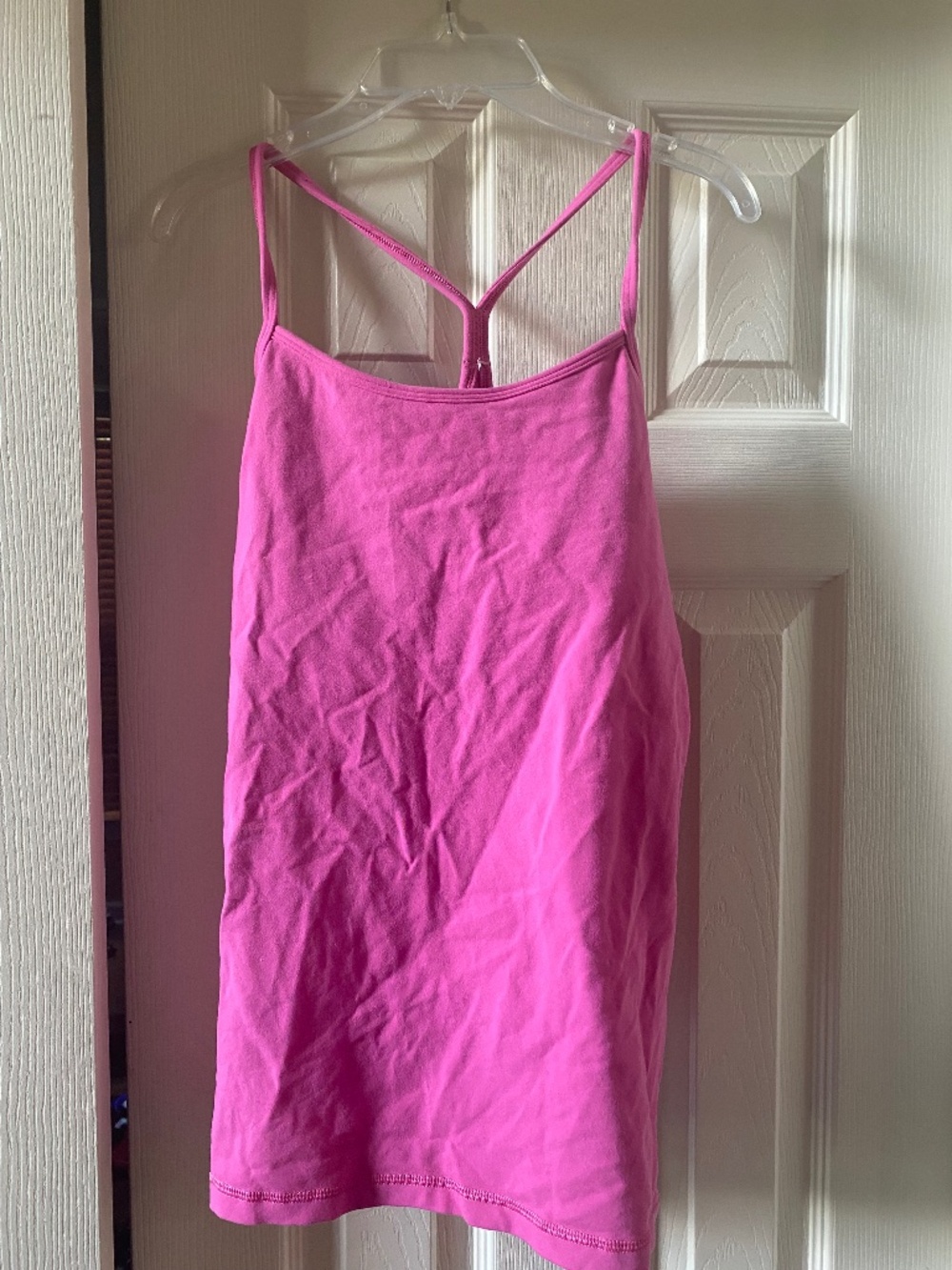 Lululemon strappy tank with built in bra